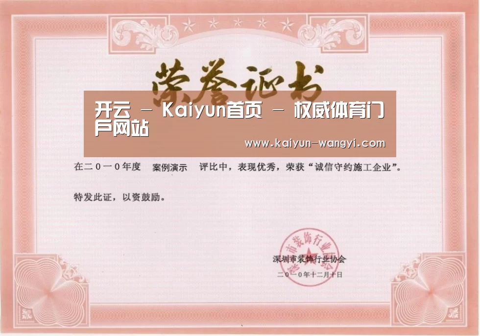 荣誉证书二(图1)
